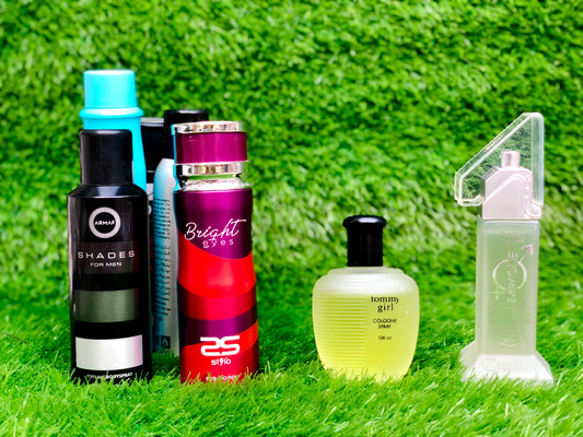 Pack of four premium perfume