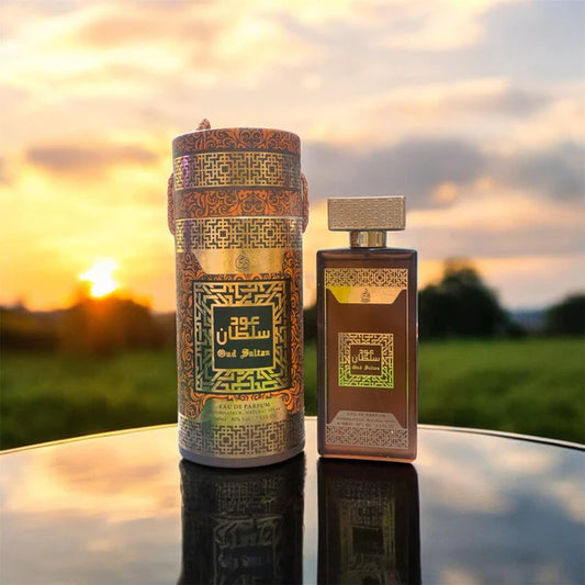 Oud Sultan With body spray ( Allow to open )